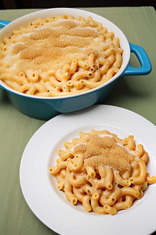 macaroni and cheese for two