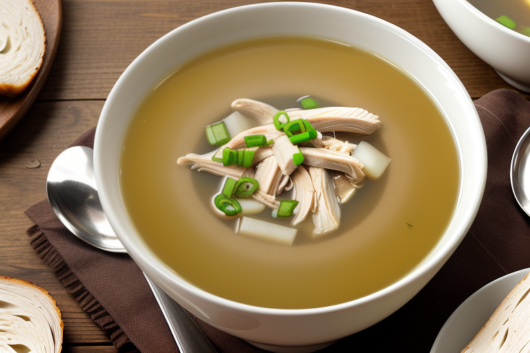 bone broth soup recipe chicken