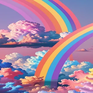 aesthetic wallpapers rainbow