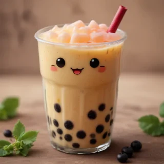 cute boba tea wallpapers