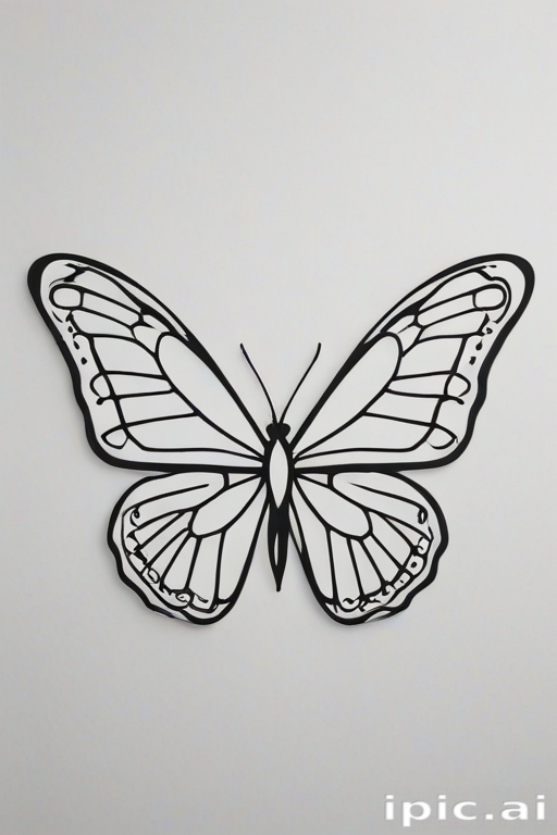 butterfly outline