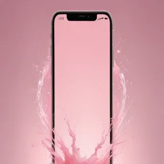 light pink phone wallpaper