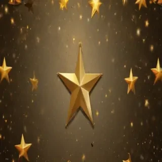 gold star background