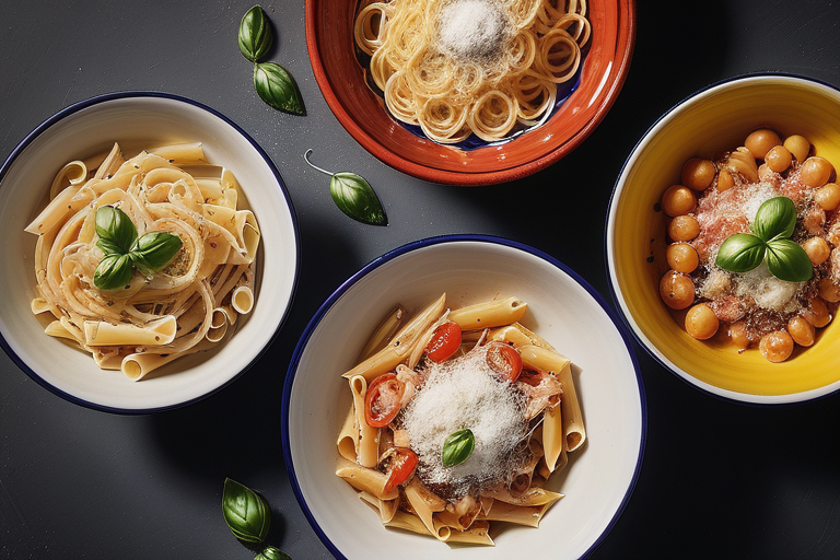 italian pasta bowls from italy