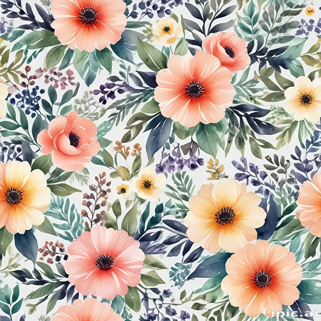 watercolor flowers png