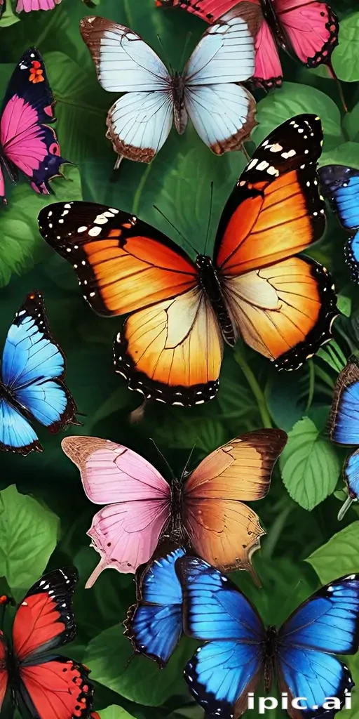beautiful butterflies wallpaper
