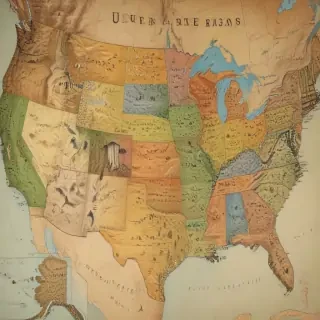 united states map
