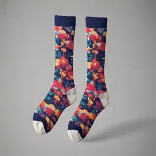 sock mockup