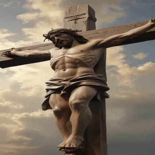 image of jesus on a cross