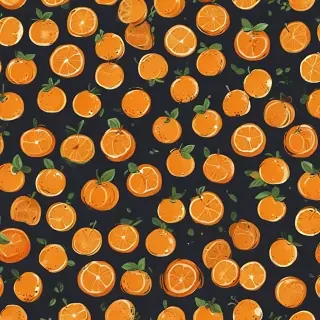 orange cute wallpaper