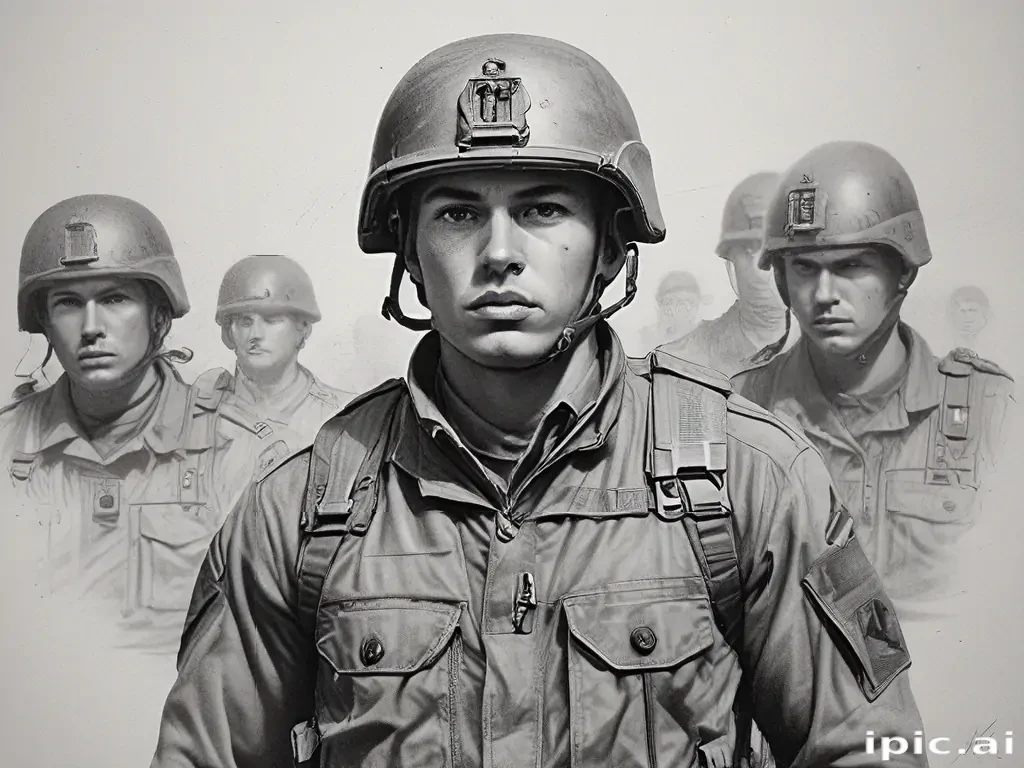 army drawing
