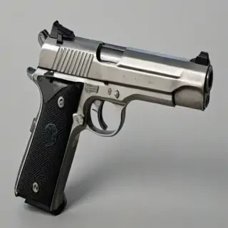 gun no background