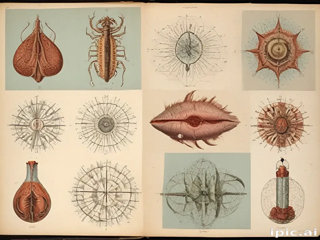 vintage scientific illustrations