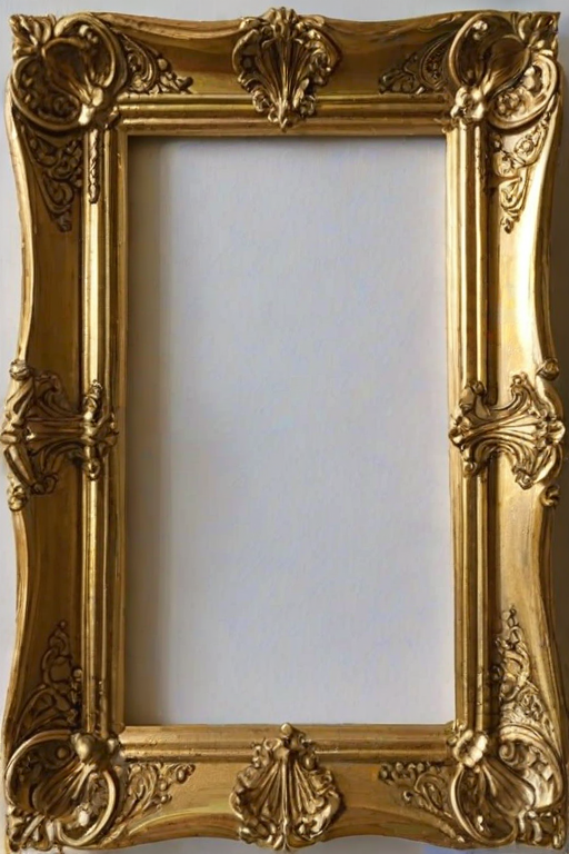fancy gold frame