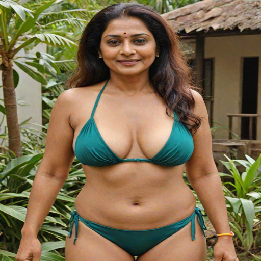 aunty bikini