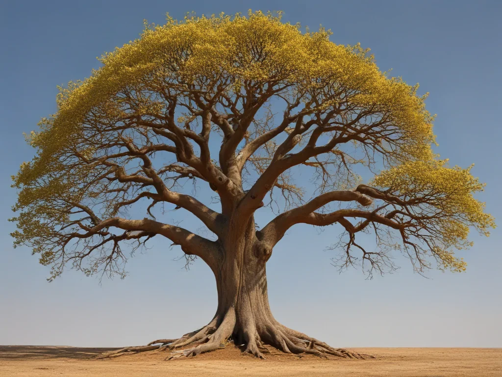 trees no background
