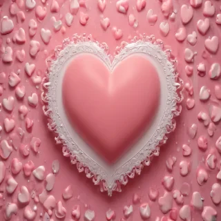 cute heart background