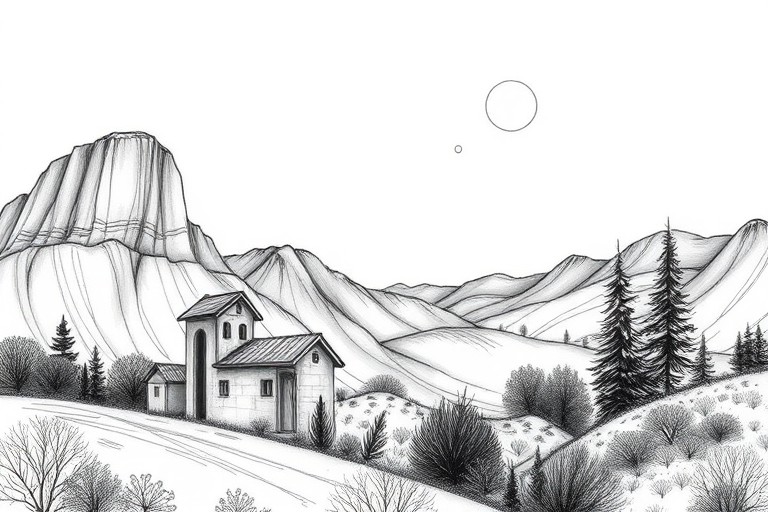 drawings black and white