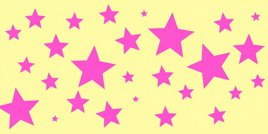 pink stars png