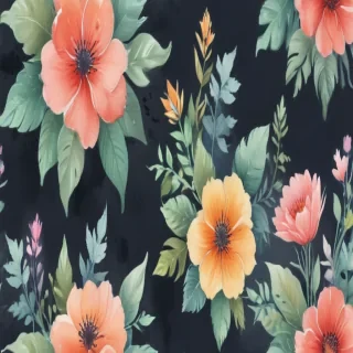 watercolor flowers clipart