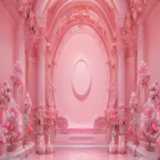 cute pink design