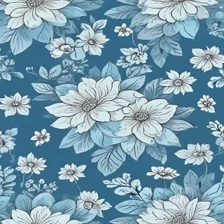 flower background blue