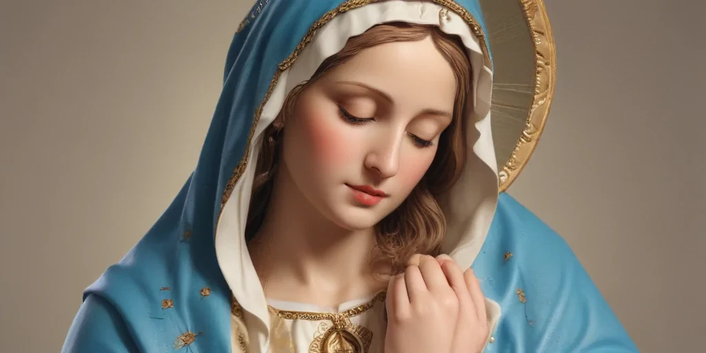 virgin mary clipart