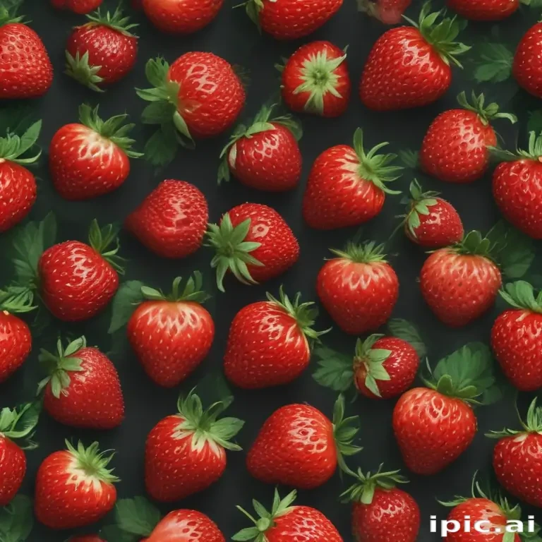 strawberry wallpaper aesthetic