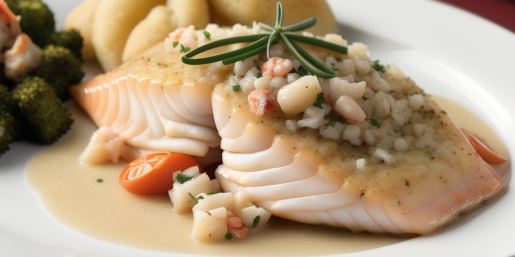 tilapia with crab meat stuffing