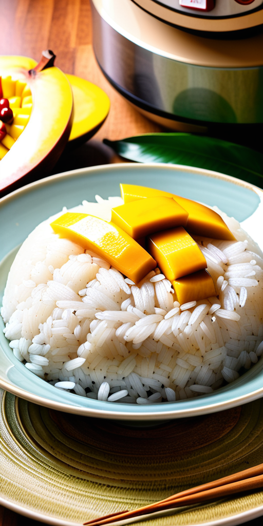 mango sticky rice recipe rice cooker