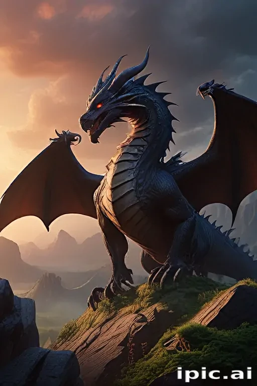 dragons background