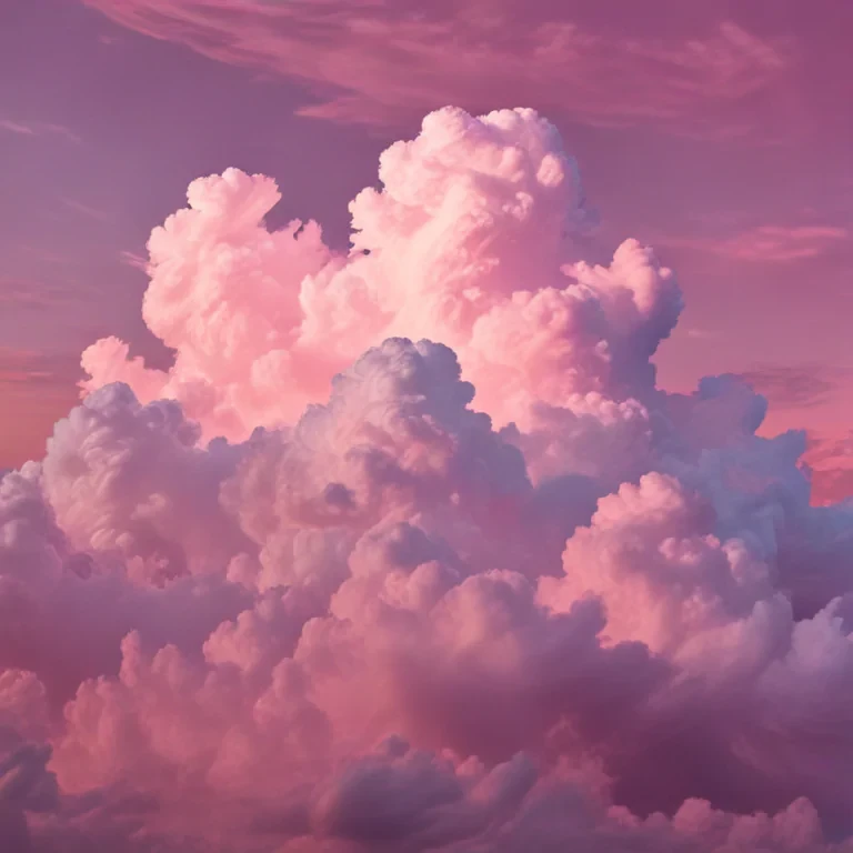 pink cloud wallpaper