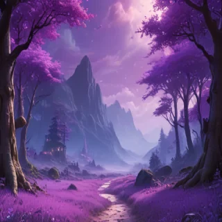 kawaii purple wallpaper