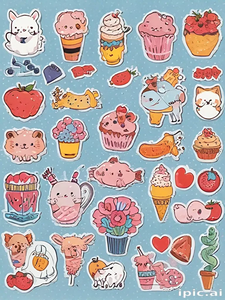clipart of stickers