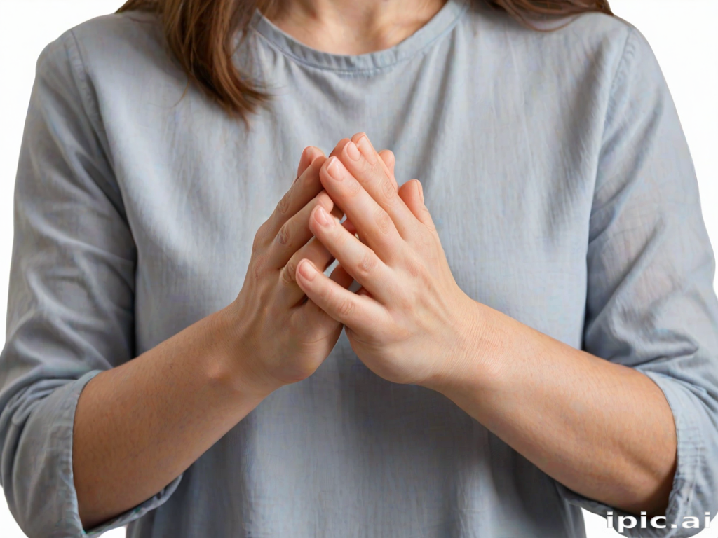 prayer hands transparent background