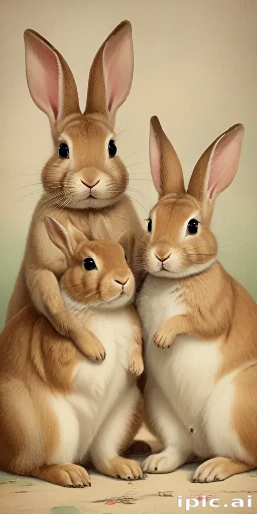 vintage bunnies
