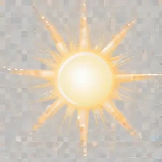 sun transparent background