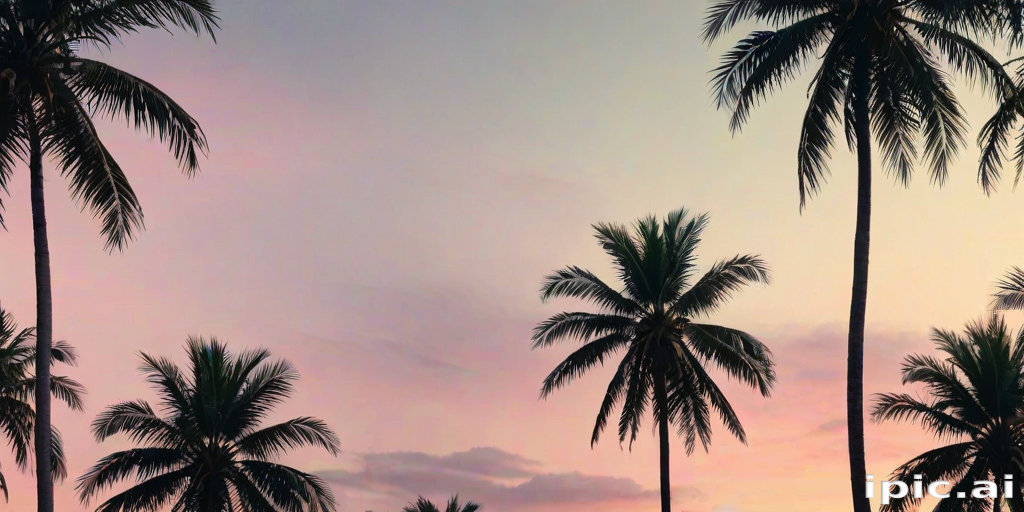 palm trees background
