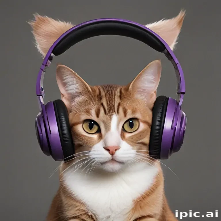 cat headphones png
