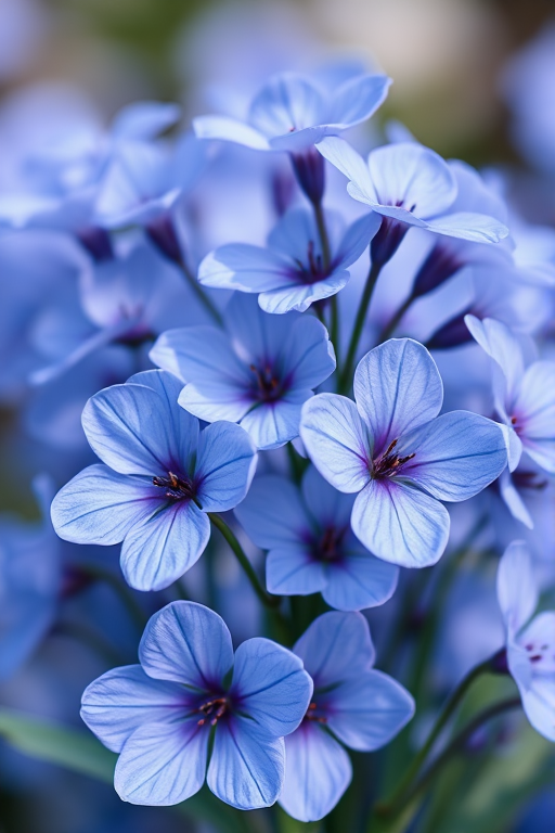 blue flowers png