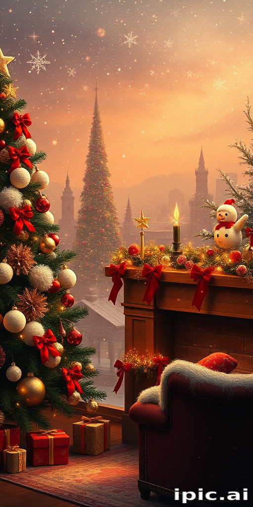 christmas aesthetic wallpaper