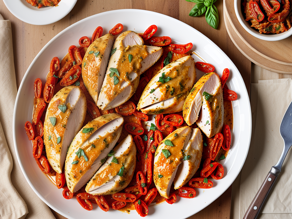 sun dried tomato pesto chicken