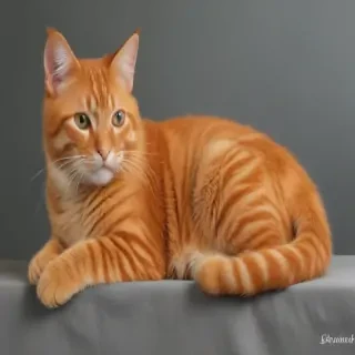 orange cat