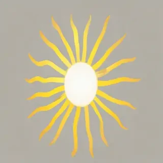 sun clip art transparent background
