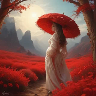 aesthetic red bg