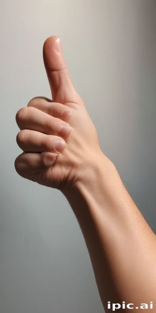 transparent thumbs up