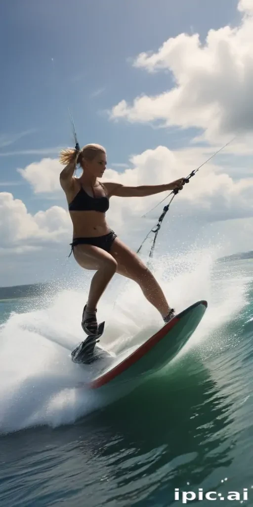 water skiing