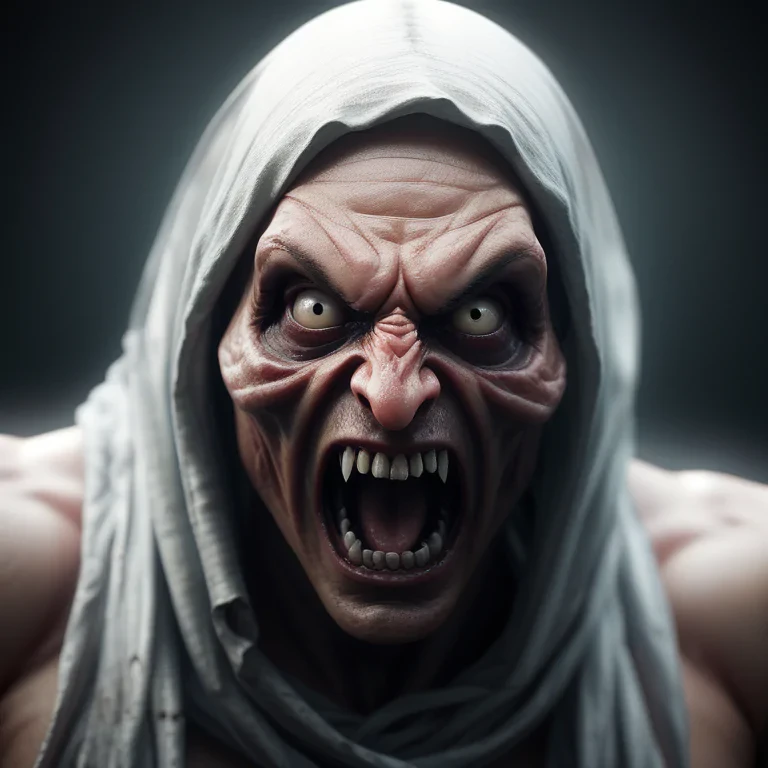 scary face