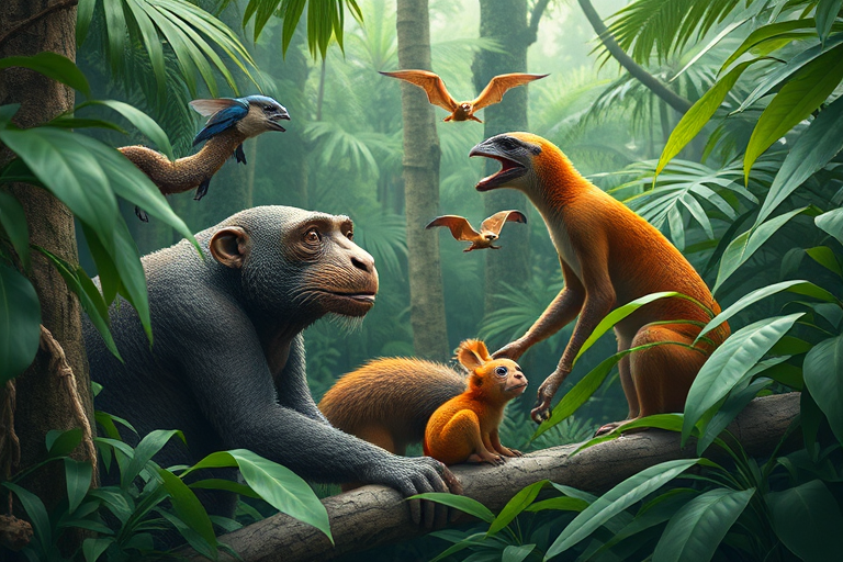 rainforest animals