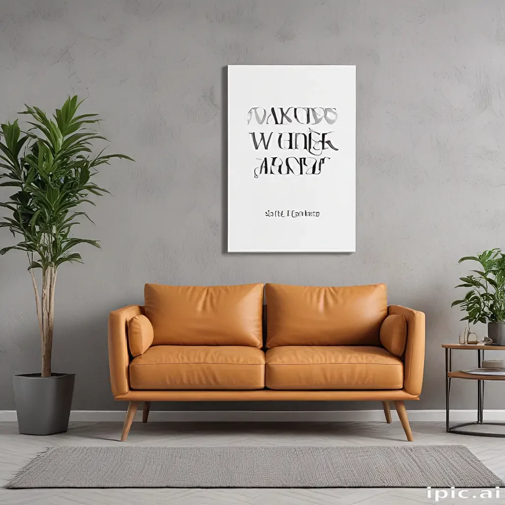 free wall art mockup